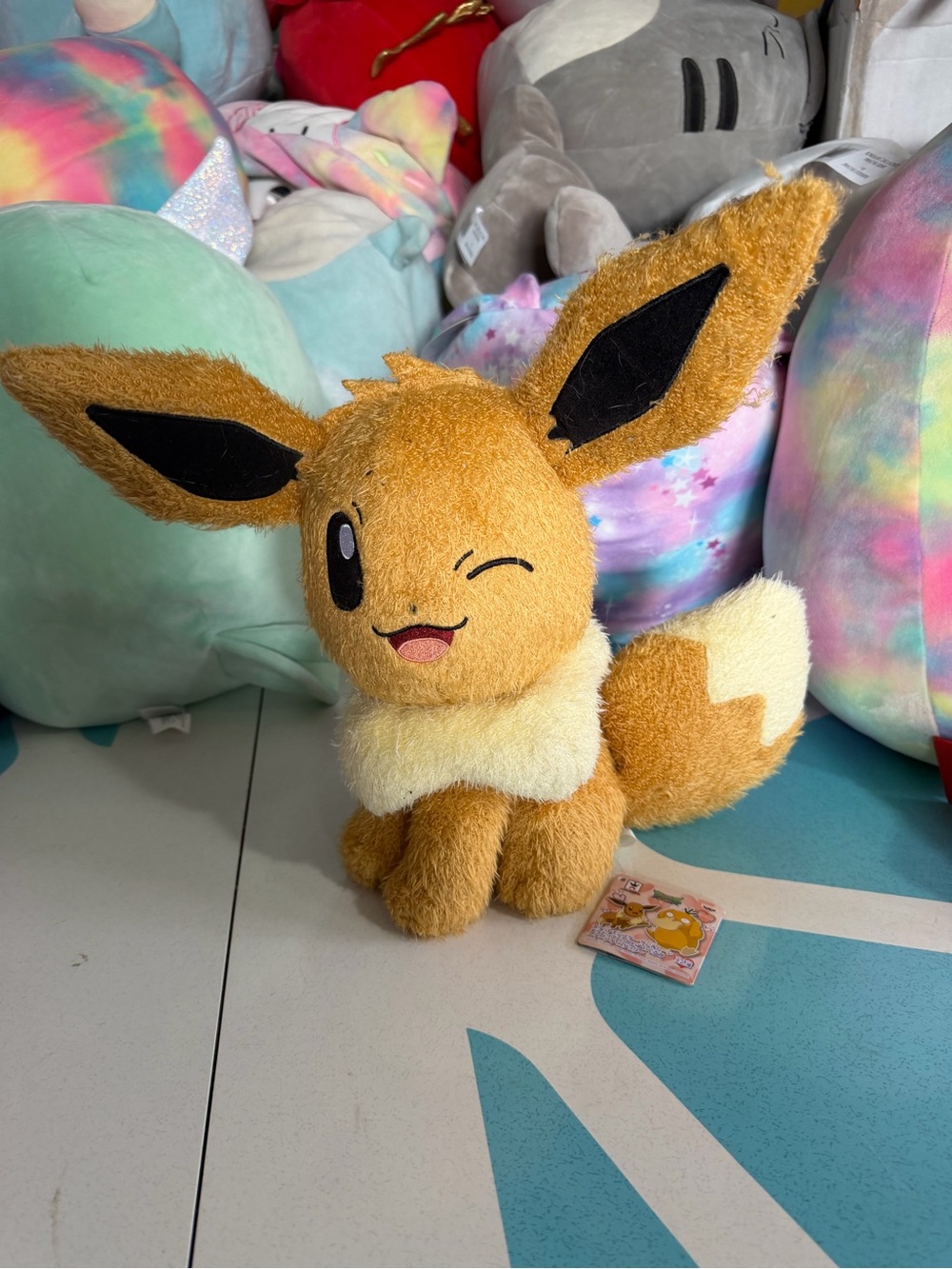 Eevee Pokemon Sun & Moon 2018 Plush - Banpresto Japan Import